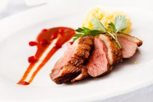 Meat Page_wild game roasted duck breast